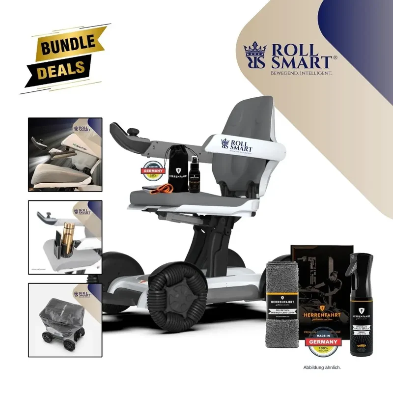 Roll smart robooter x40 starter set mit licht, becherhalter