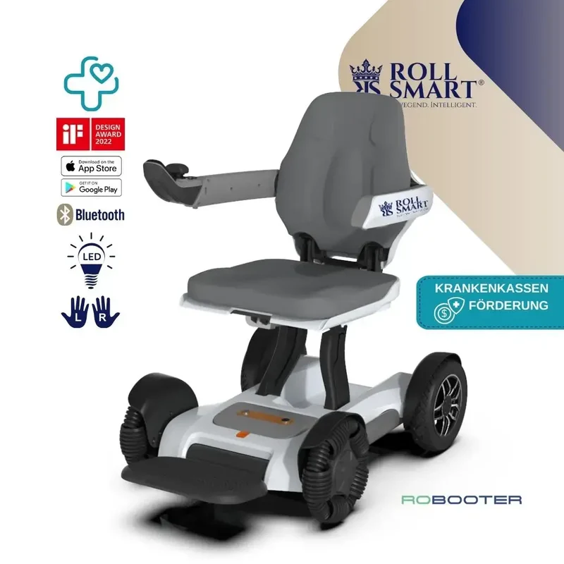 Roll smart robooter x40 starter set mit licht, becherhalter