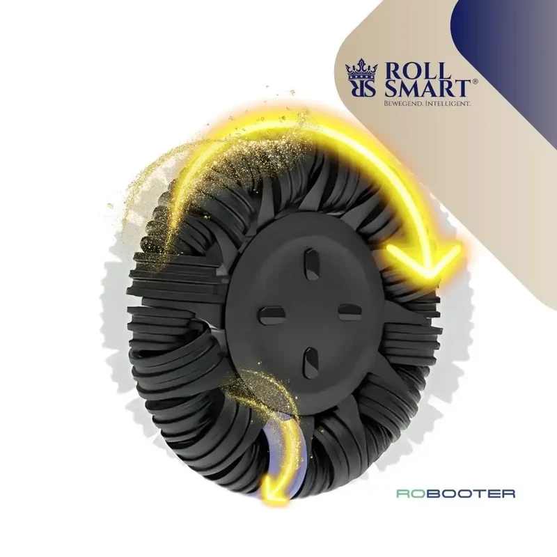 Roll smart robooter x40 starter set mit licht, becherhalter