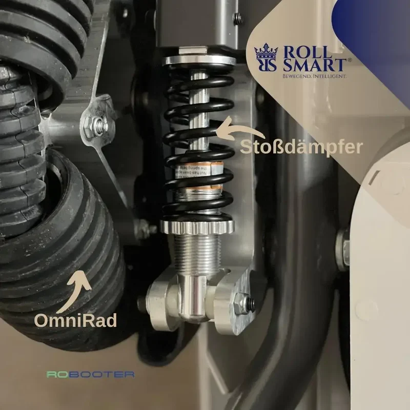 Roll smart robooter x40 starter set mit licht, becherhalter