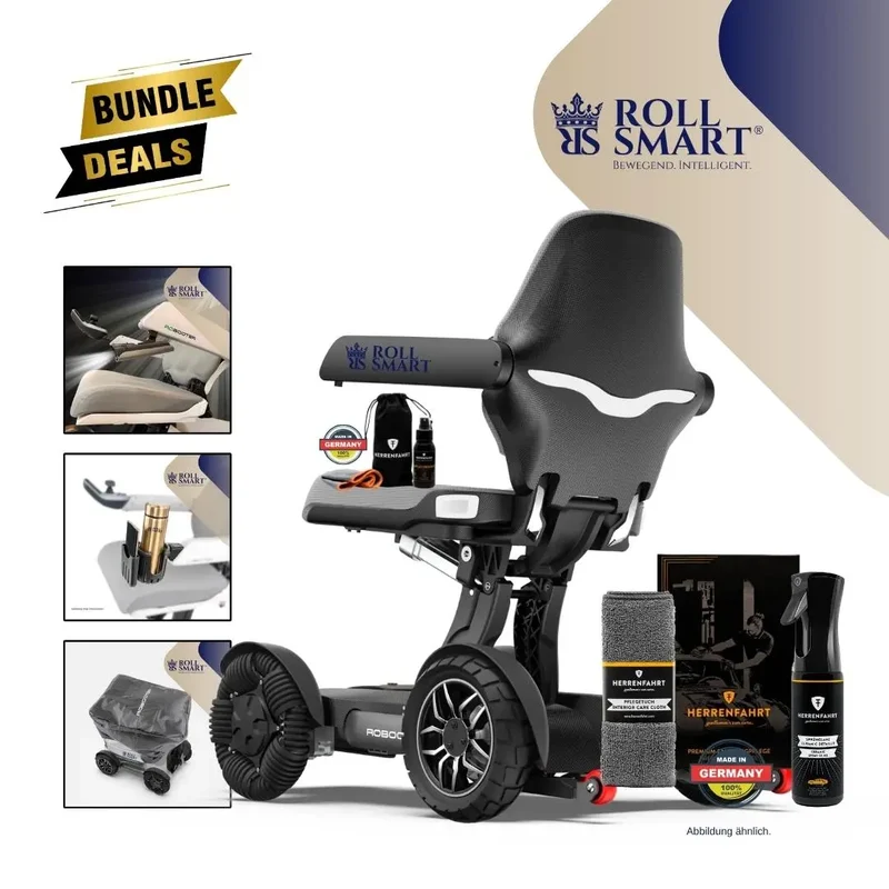 Roll smart robooter x40 starter set mit licht, becherhalter