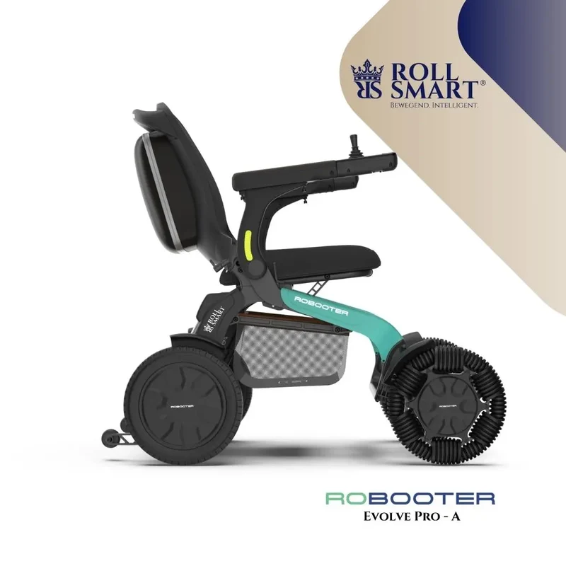 Roll smart robooter evolve pro-a, elektro-falt-rollstuhl,