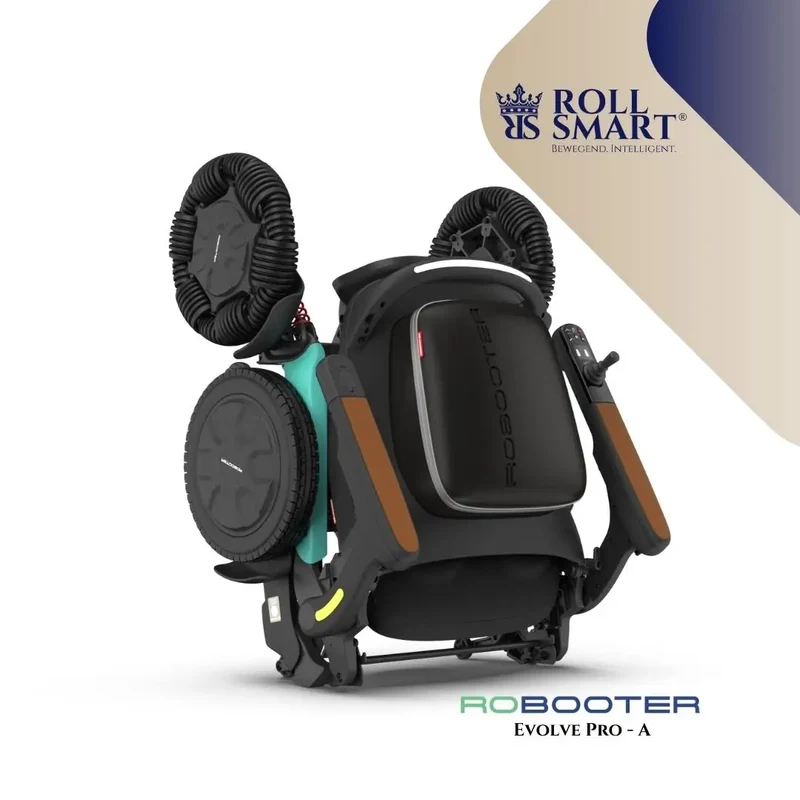 Roll smart robooter evolve pro-a, elektro-falt-rollstuhl,