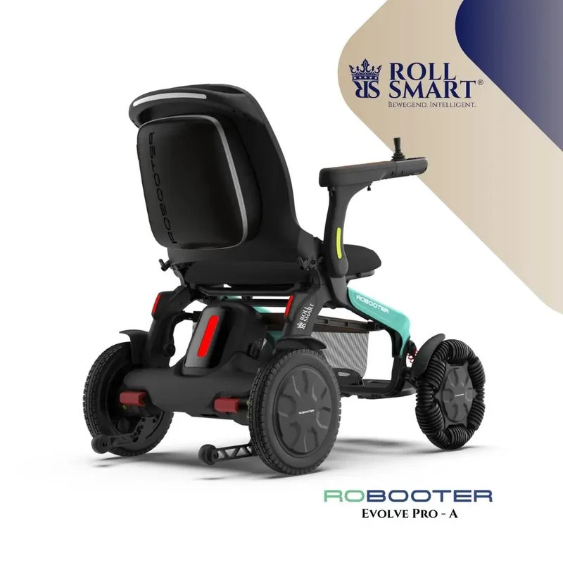 Roll smart robooter evolve pro-a, elektro-falt-rollstuhl,