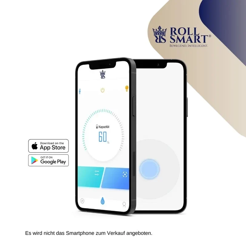 Roll smart robooter evolve pro-a, elektro-falt-rollstuhl,