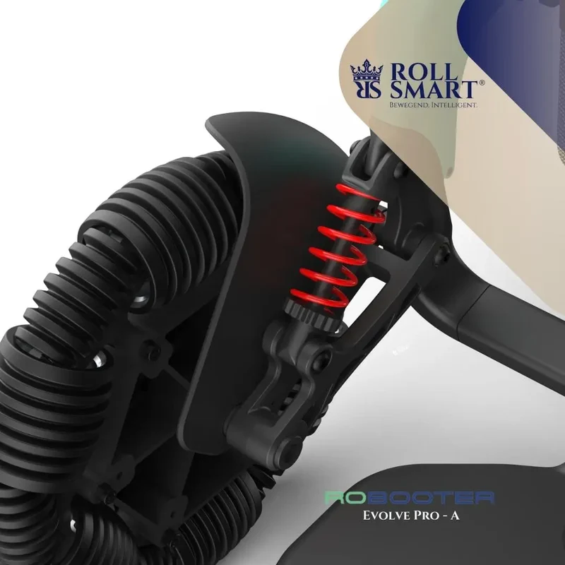 Roll smart robooter evolve pro-a, elektro-falt-rollstuhl,