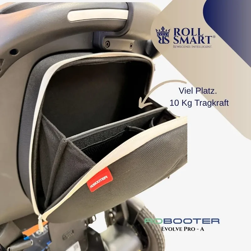 Roll smart robooter evolve pro-a, elektro-falt-rollstuhl,