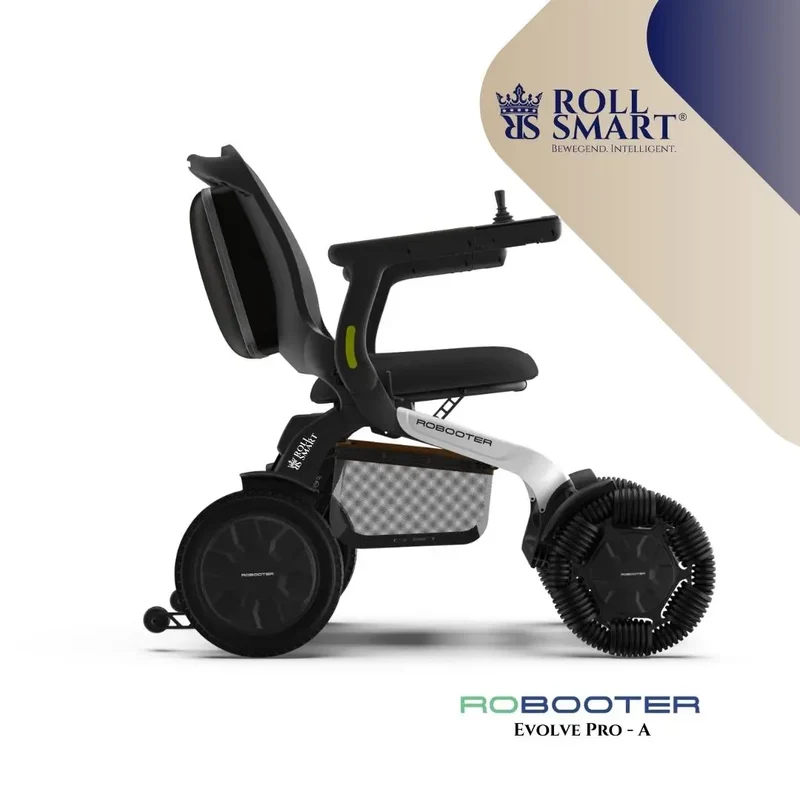 Roll smart robooter evolve pro-a, elektro-falt-rollstuhl,