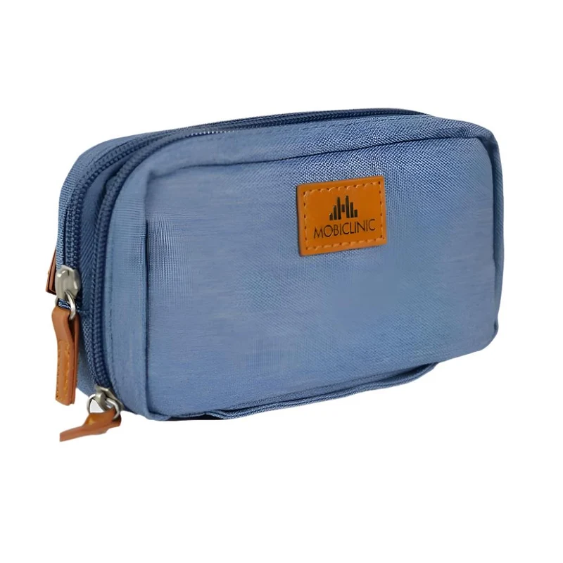 Diabetikertasche | Exklusives blaues Design | Dia's | Mobiclinic