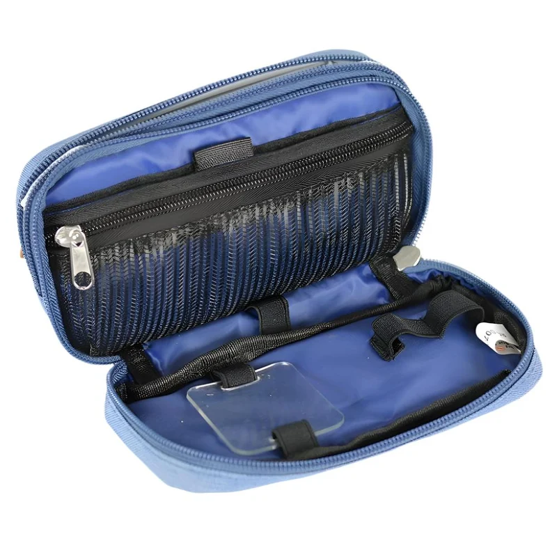 Diabetikertasche | Exklusives blaues Design | Dia's | Mobiclinic