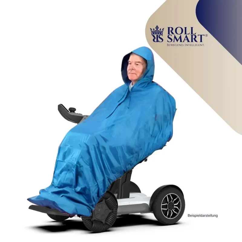 Der ultimative regenponcho für rollstuhlfahrer regenschutz