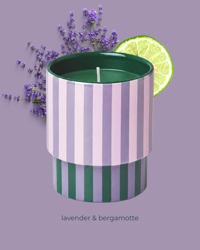 GOOD MOOD Duftkerze - lavender & bergamotte