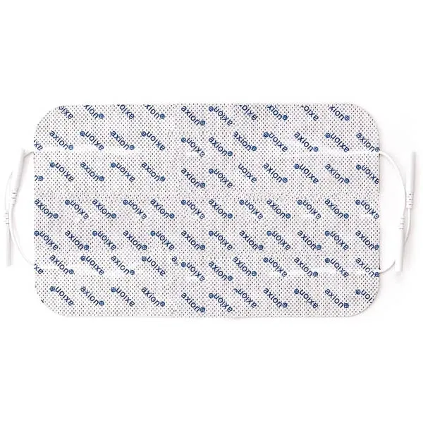 Rückenelektrode (groß), 20x12 cm - passend zu axion, Prorelax, Promed, Auvon - 2mm Steckanschluss