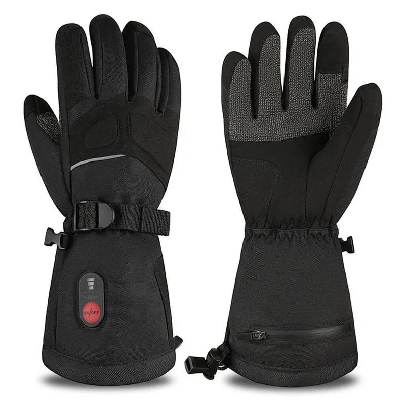 Savior Winter beheizte Arbeitshandschuhe — Kevlar-Griff, stoßfest, touchscreen-tauglich, wasserabweisend