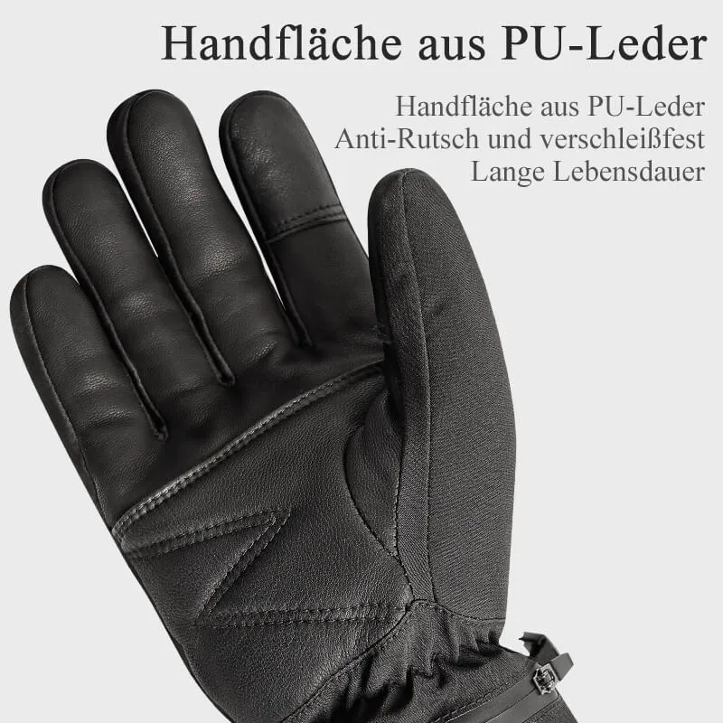 Keepwarming Touchscreen Wear Resistant Spritzwassergeschützt Beheizte Handschuhe