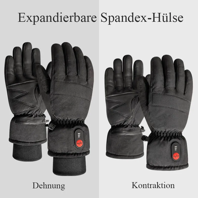 Keepwarming Touchscreen Wear Resistant Spritzwassergeschützt Beheizte Handschuhe
