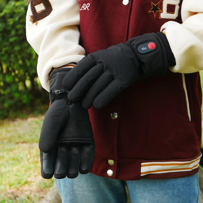 Keepwarming Touchscreen Wear Resistant Spritzwassergeschützt Beheizte Handschuhe