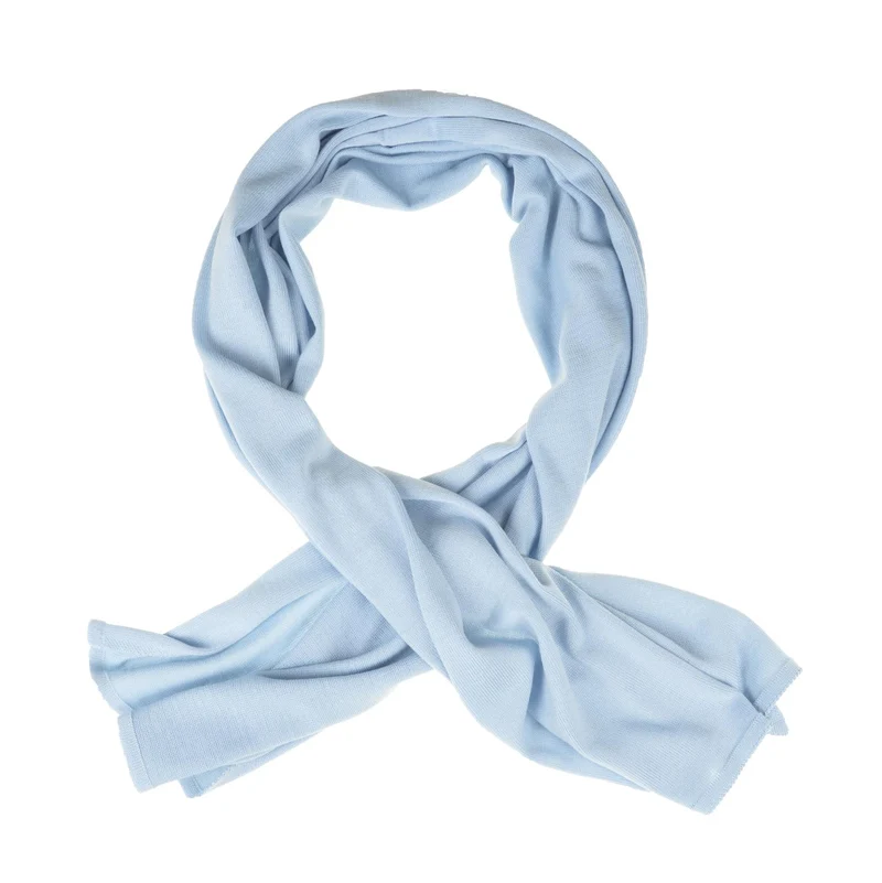 Schal unisex, 70x200cm, hellblau