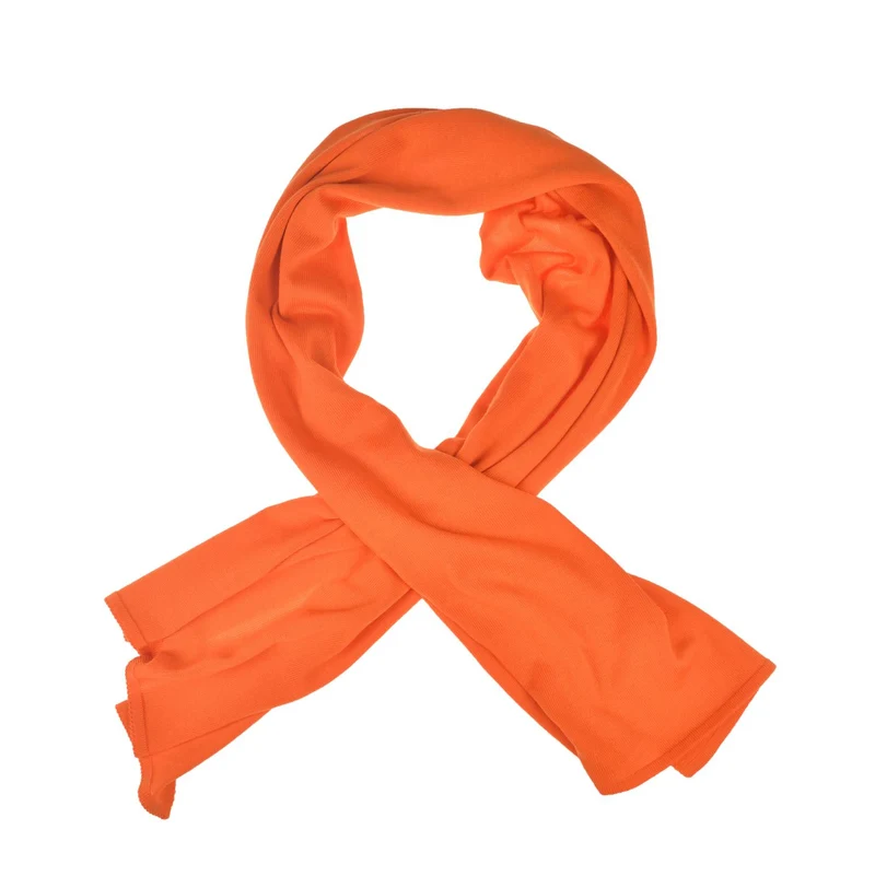 Schal unisex, 70x200cm, orange