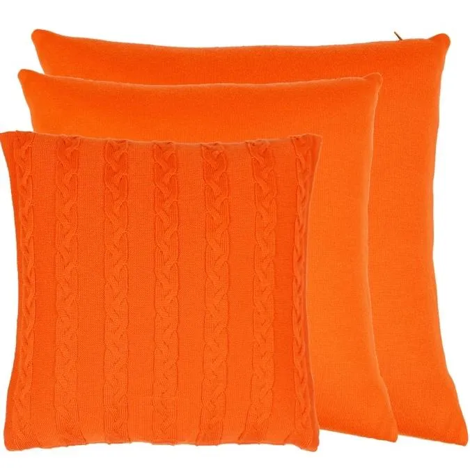 Kissenhülle 60x60cm uni, orange