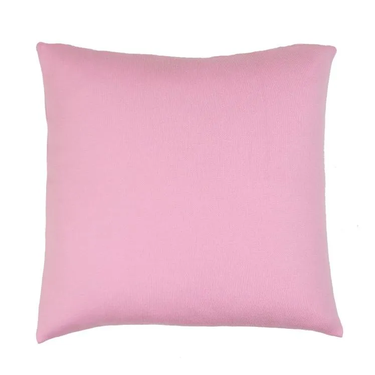 Kissenhülle 50x50cm uni, rosa