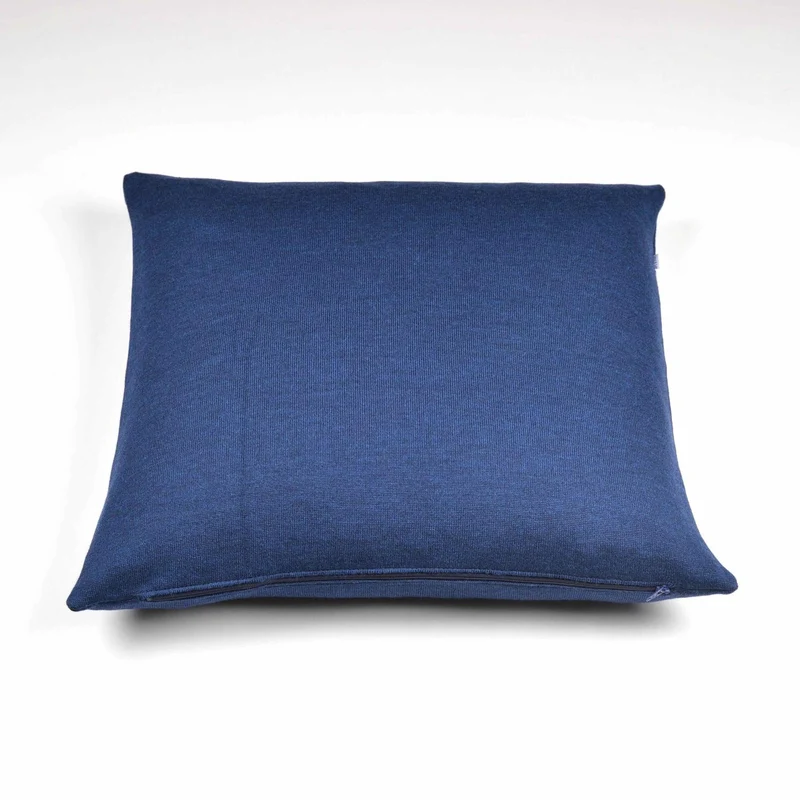 Kissenhülle 50x50cm uni, blau