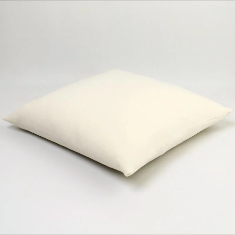 Kissenhülle 50x50cm uni, weiß