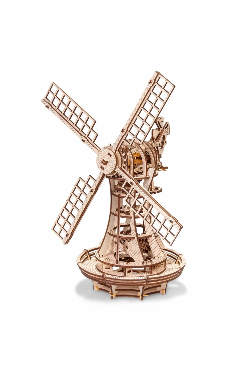 3D-Holzpuzzle, Mechanische Windmühle