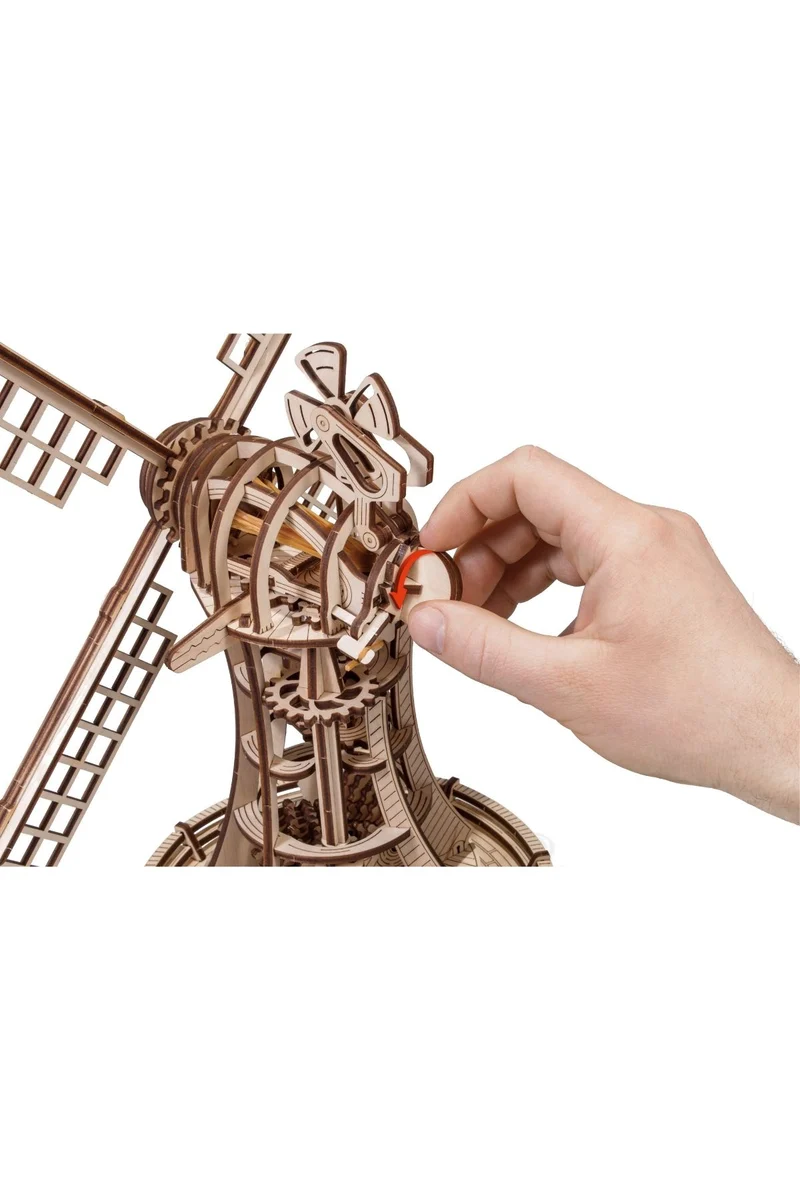 3D-Holzpuzzle, Mechanische Windmühle