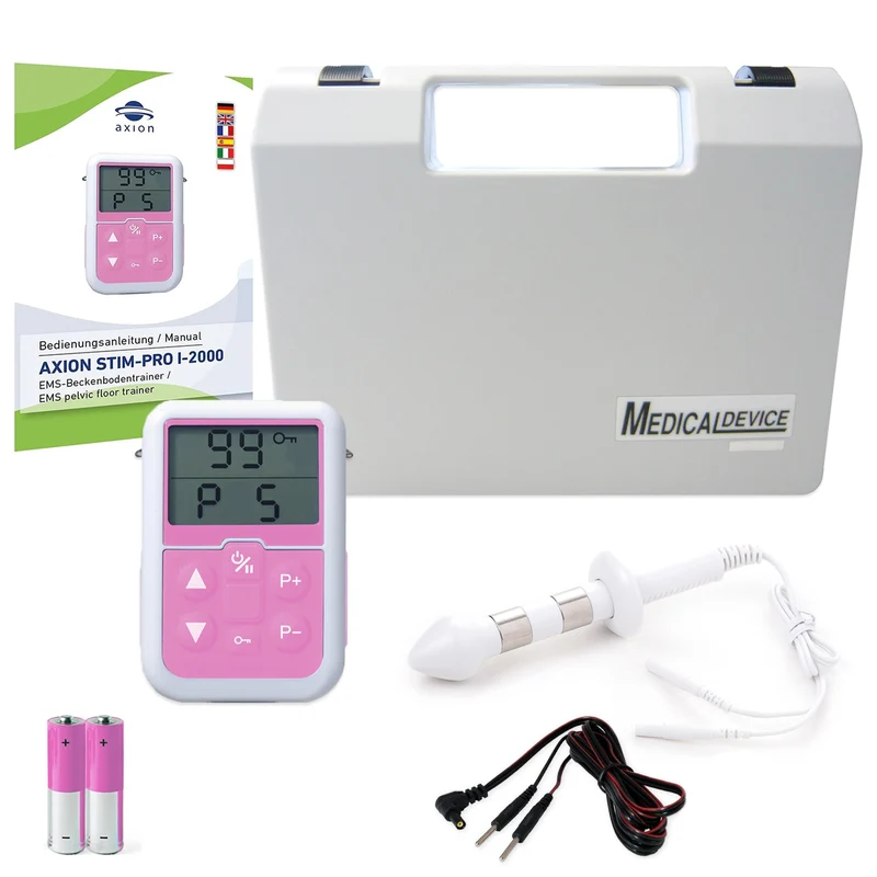Beckenbodentrainer Stim-Pro I-2000 für Männer inklusive Analsonde S-13A