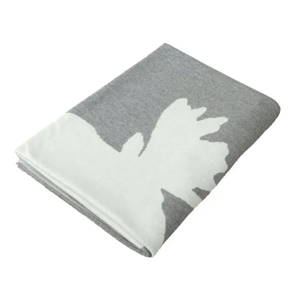 Decke 140x180cm Elk, grau