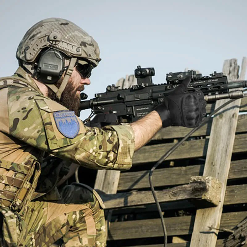 OZERO Militärische Taktische Handschuhe | Touch Screen Jagd Schießen Handschuhe