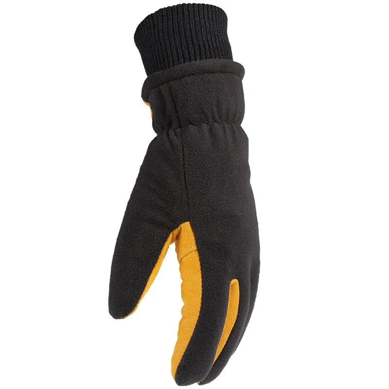 OZERO Herren & Damen Hirschleder Winterhandschuhe | Wasserdicht & Winddicht