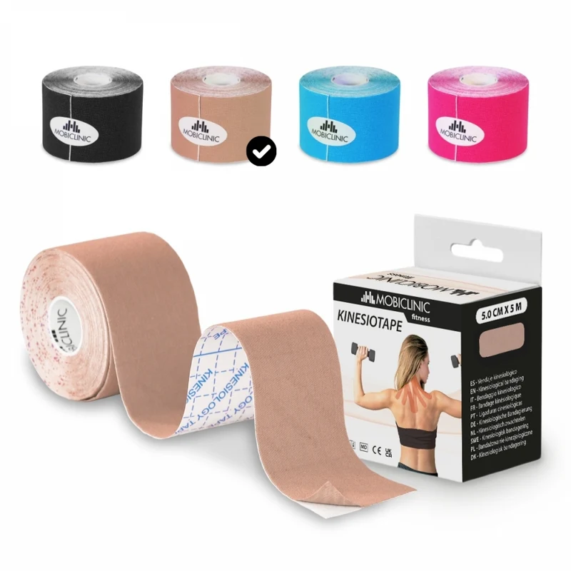 Kinesio Tape | Klebebänder |5cm x 5m | Mobitape| Mobiclinic