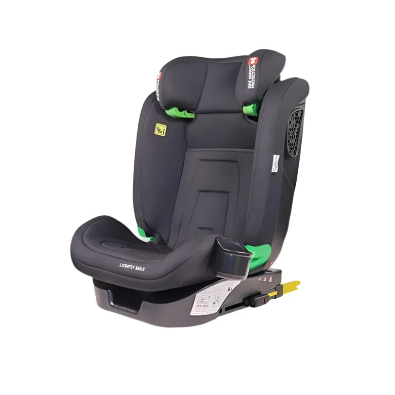 Kinderautositz | IsoFix |I-Size|100–150 cm| 3-fach neigbar |Gruppe 2/3|15–36 kg|3,5–12 Jahre|Lionfix Max|Mobiclinic