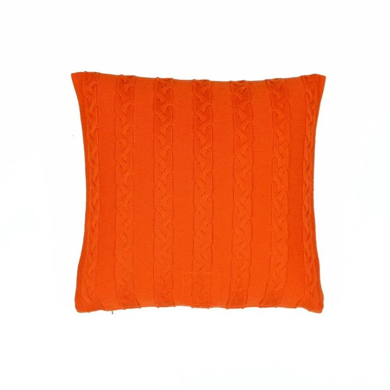 Kissenhülle 40x40cm Zopf, orange