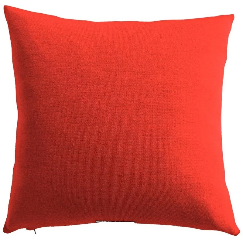 Kissenhülle 60x60cm uni, rot