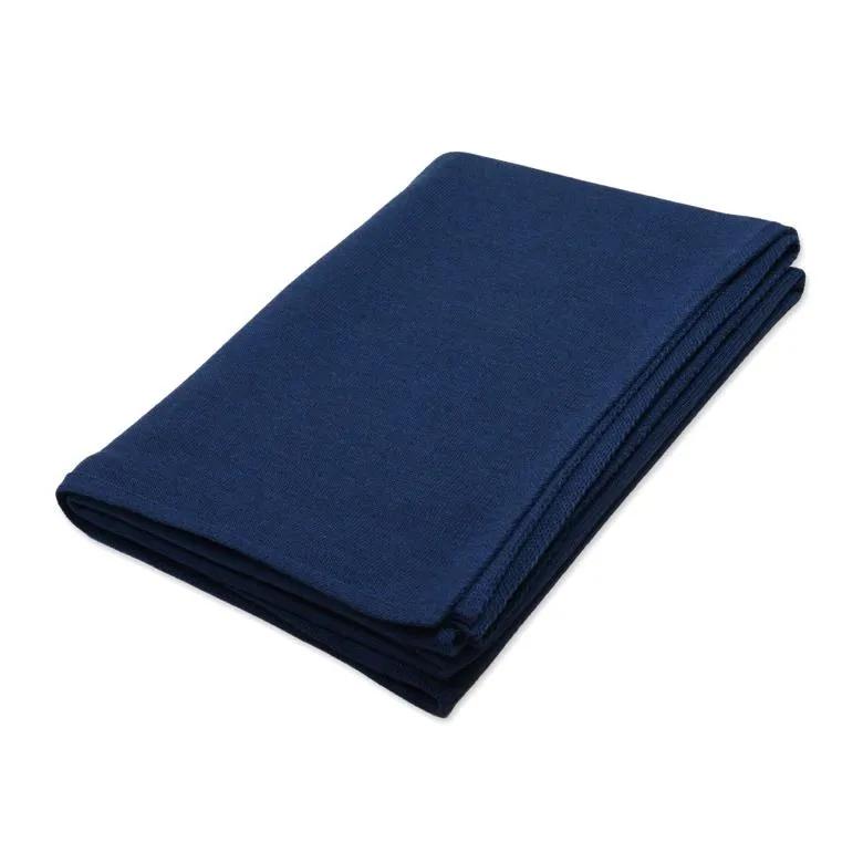 Decke 140x180cm RL uni, blau