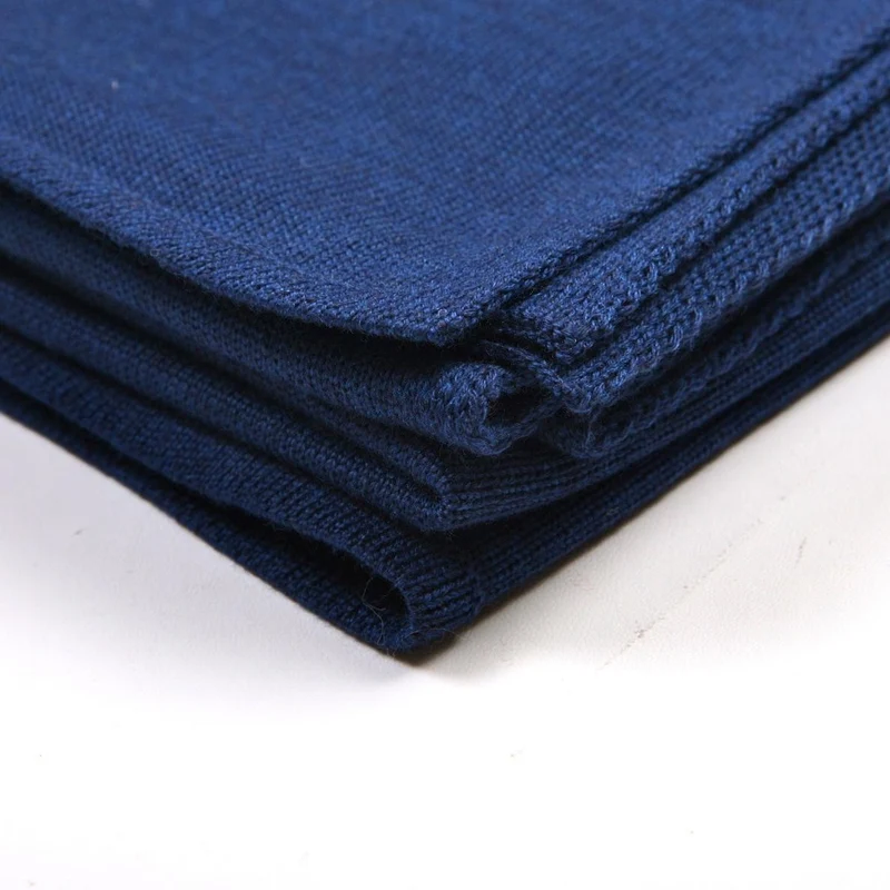 Decke 140x180cm RL uni, blau