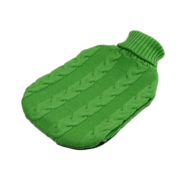 Wärmflasche Zopf, hellgrün