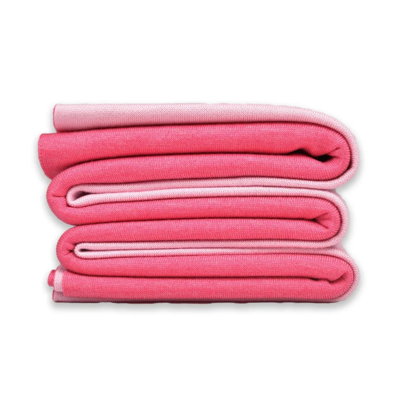 Decke 140x180cm Doubleface, rosa/magenta