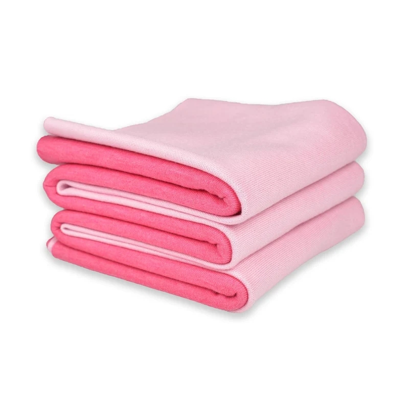 Decke 140x180cm Doubleface, rosa/magenta