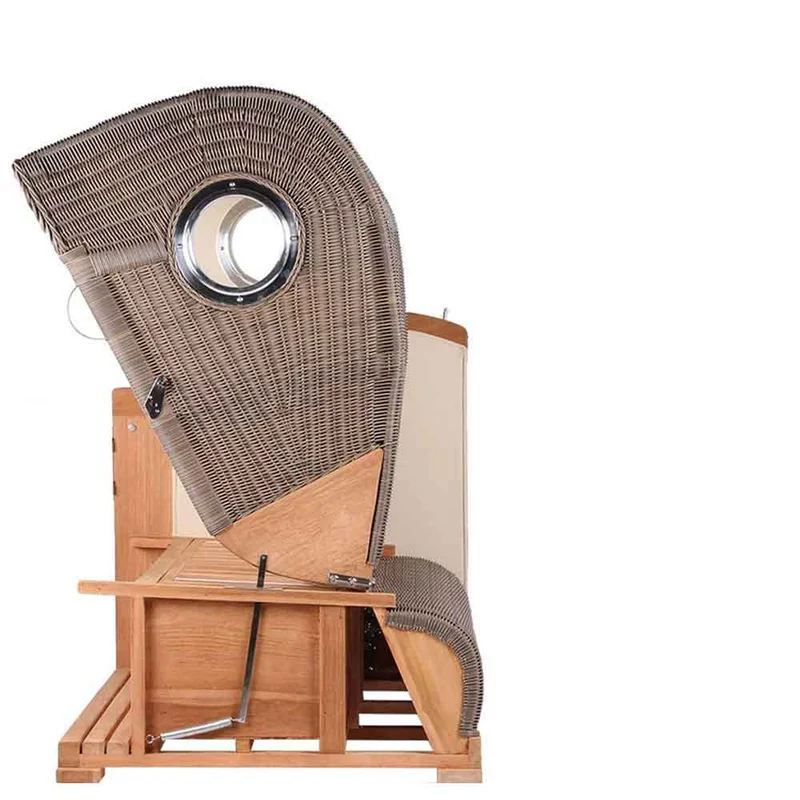 Strandkorb Düne Teak 2-Sitzer