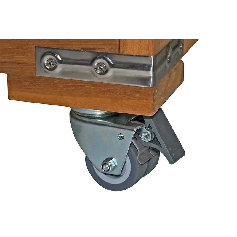 Strandkorb Düne Teak 2-Sitzer