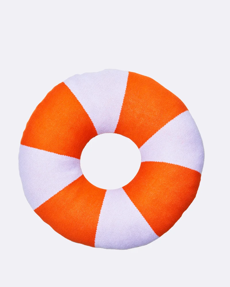 Kissen Donut Orange