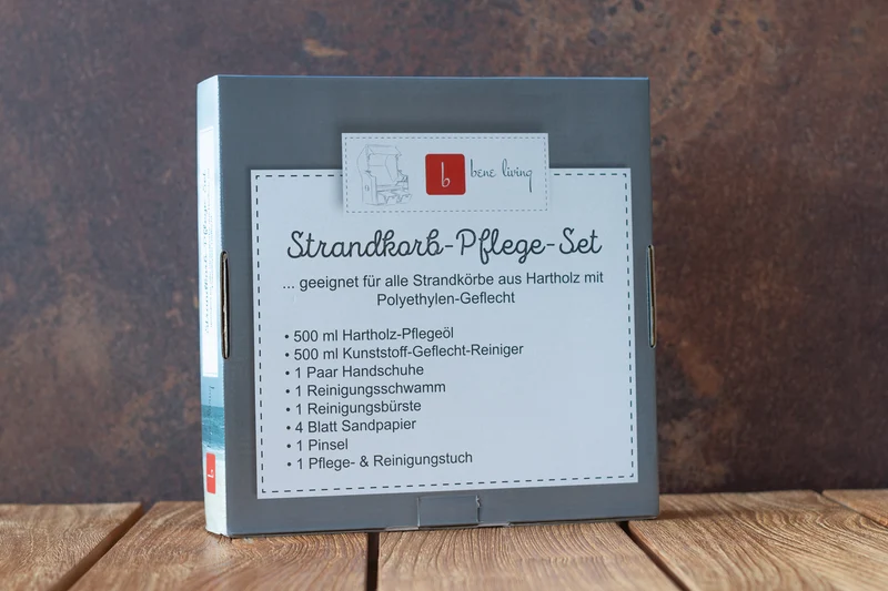 Strandkorb Pflegeset