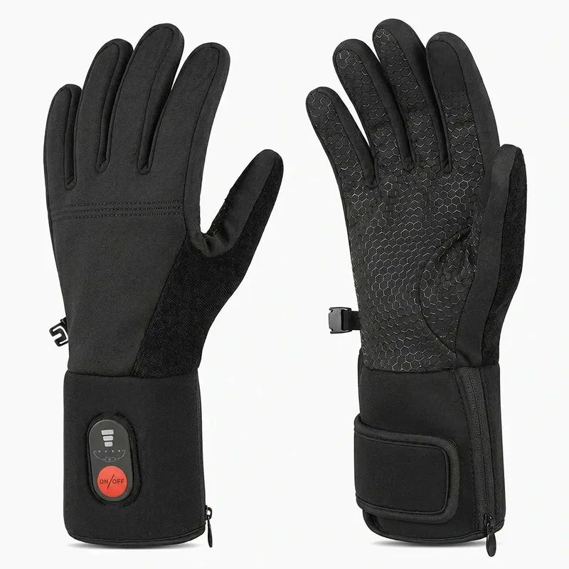 Savior wiederaufladbare elektrische Heizhandschuhe Innenfutter mit Touchscreen-fähigen Fingerspitzen