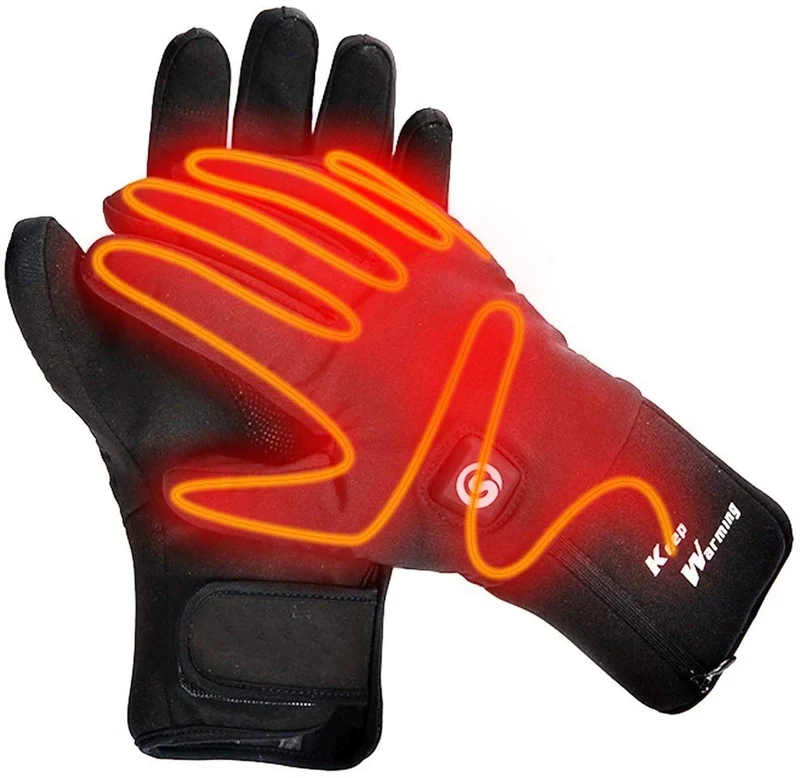 Wiederaufladbare Batterie Beheizte Handschuhe | Unisex Moderate Dicke Hand Warmer Retter Beheizte Handschuhe