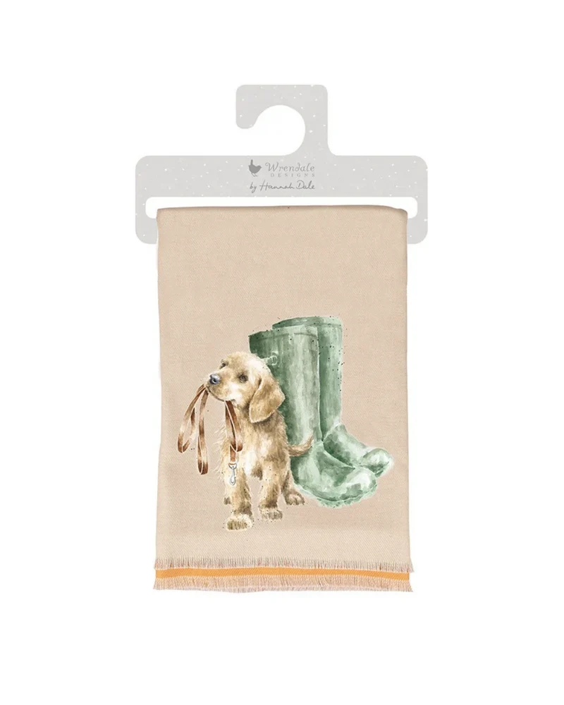 Hunde Schal "Hopeful" von Wrendale Designs