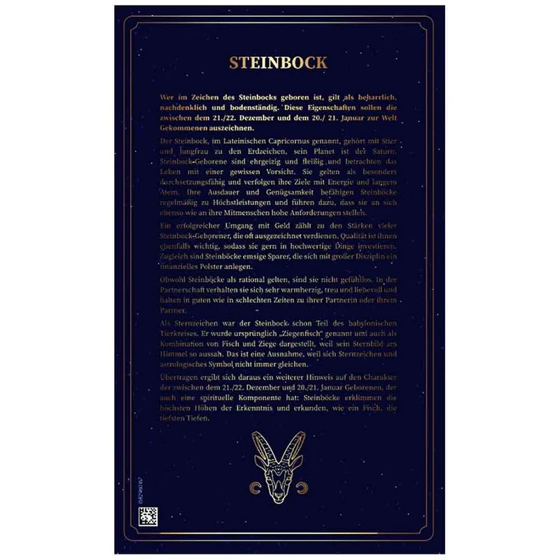 Goldbarren Sternzeichen mit Zertifikat